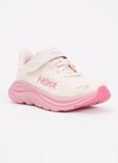 HOKA Clifton 10 hardloopschoen met gebreid bovenwerk en logo