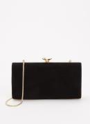 L.K.Bennett Posie clutch van geitensuède