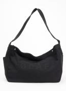 OLAF Newspaper crossbodytas van canvas met logo