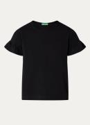 Benetton Top met ruches