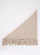 MaxMara Tornado sjaal van wol 180 x 95 cm