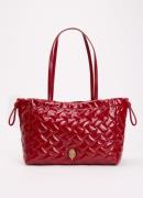 Kurt Geiger Kensington schoudertas van leer met quiltpatroon
