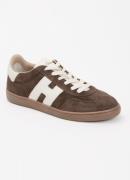 Hogan Cool sneaker van suède met logo