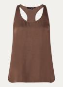 French Connection Sera tanktop van satijn