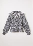 The New Society Lilth tuniek met bloemenprint