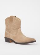 Sofie Schnoor Marisasw cowboylaars van suède