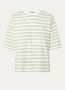 Benetton T-shirt met streepprint