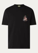New Amsterdam Surf Association Buffet T-shirt met logo- en backprint