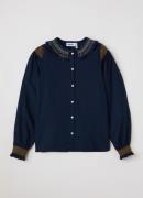 Molo Raula blouse met borduring