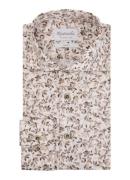 Michaelis Strijkvrij slim fit overhemd met bloemenprint