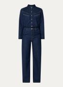 Levi's Rinoa wide fit jumpsuit van denim met steekzakken