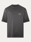 Denham Objects T-shirt met logo- en backprint