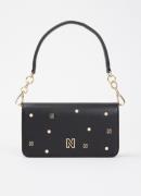 NIKKIE Abby Pearl schoudertas met imitatieparels