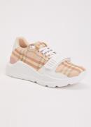 Burberry Sneaker met ruitdessing en logo