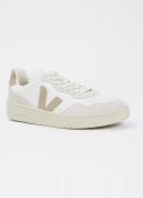 Veja V-90 sneaker van leer met suède details