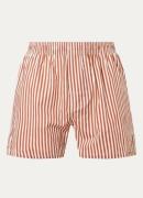 Pockies Boxershort van biologisch katoen met streepprint
