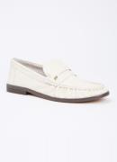 Dune London Grisella loafer van suède