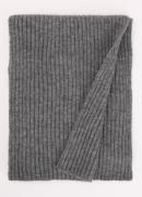 Barts Ribgebreide sjaal in wolblend 180 x 25 cm