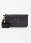 Marc Jacobs The Mini crossbody tas van leer met logo