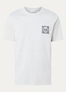 Les Deux Good T-shirt van katoen met logo- en backprint