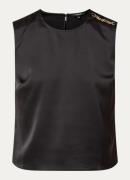 NIKKIE Lodi mouwloze top met logo