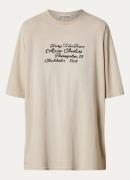 Acne Studios T-shirt met logoprint
