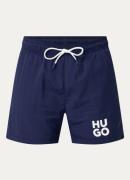 HUGO Zwemshorts met steekzakken en logo
