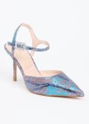 Dune London Channel sandalette met strass