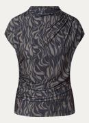 French Connection Zaria top van jersey met print