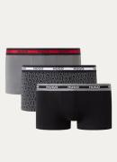 HUGO Boxershorts met logoband in 3-pack