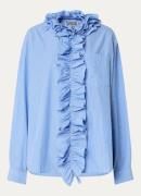 Essentiel Antwerp Ipojuca blouse met streepprint