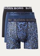 Björn Borg Sports Boxershorts met logoband in 3-pack
