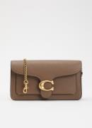 Coach Tabby Chain clutch van leer met afneembare schouderriem