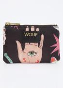 Wouf Fortuna portemonnee met print