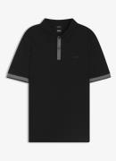 BOSS Slim fit polo met logo