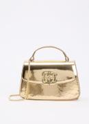 L.K.Bennett Annabelle crossbodytas met lakfinish