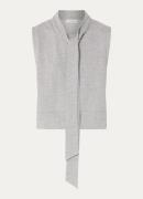 alchemist Alice top met sjaalkraag