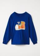 American Vintage Fizvalley longsleeve met logo- en backprint