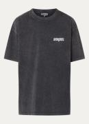 Stieglitz T-shirt met logo- en backprint