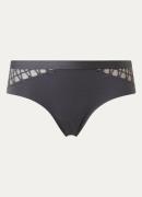 Mey Naadloze hipster met kant