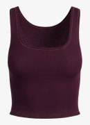 SKIMS Cotton Rib cropped tanktop met rechthoekige hals