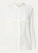 ba&sh Haora blouse van zijde