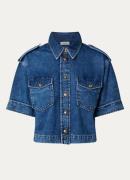 Sandro Blouse van denim