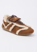 Steve Madden Freezone sneaker met details van imitatiebont