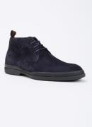 Floris van Bommel Magma 02.02 veterschoen van suède