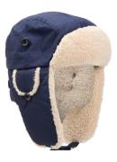 Barts Jegger Bomber muts met details van teddy