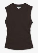 Reiss Trudy fijngebreide top met plooien