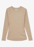 Reiss Tessa longsleeve met plooien