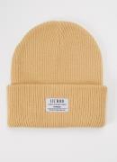 Lil' Boo Hygge grofgebreide muts met logo