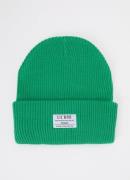 Lil' Boo Hygge grofgebreide muts met logo